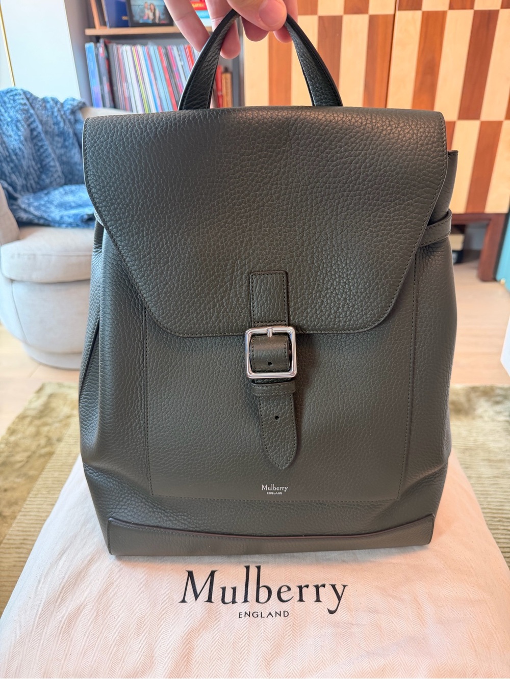 Mulberry Chiltern Backpack Olive